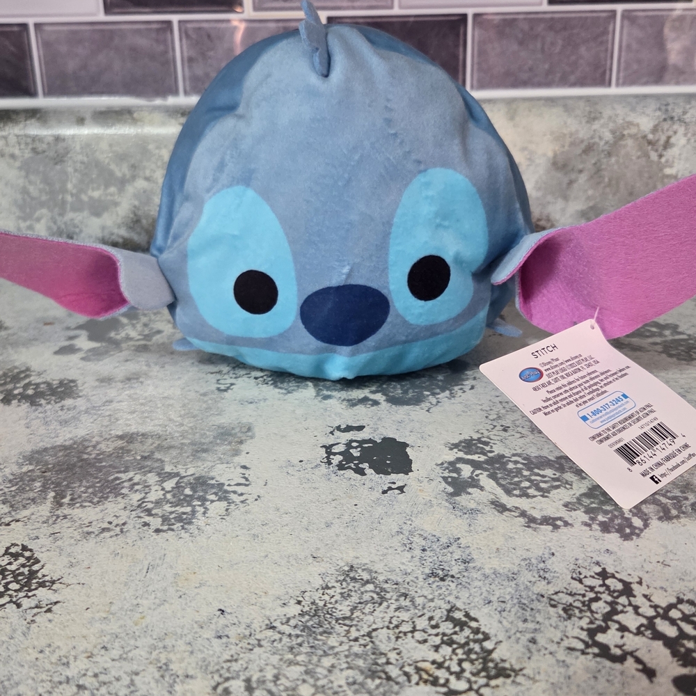 Squishmallows Blue and Pink Stuffed Animal